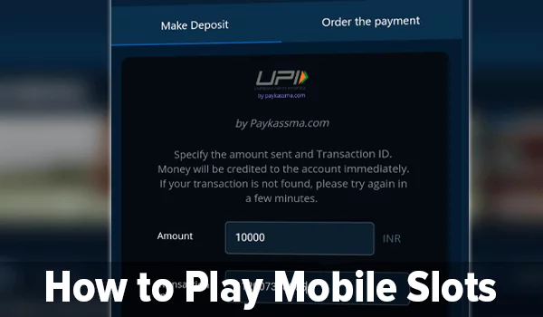 Депозит грошей у Parik24 з мобільного